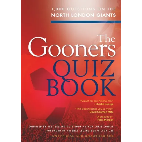 The Gooners Quiz Book - Paperback