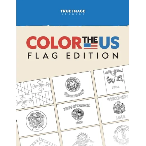 Color the US: Flag Edition - Paperback