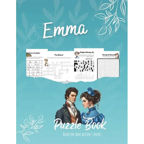 Emma Puzzle Book: Based On The Novel By Jane Austen - Paperback