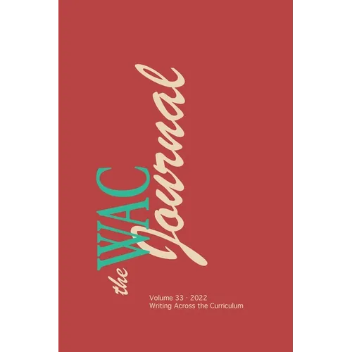 WAC Journal 33 (2022) - Paperback