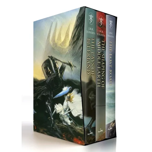 The History of Middle-Earth Box Set #2: The Lays of Beleriand / The Shaping of Middle-Earth / The Lost Road - Hardcover