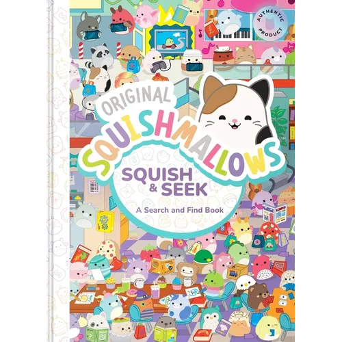 Squishmallows: Squish and Seek: A Search and Find Book - Hardcover