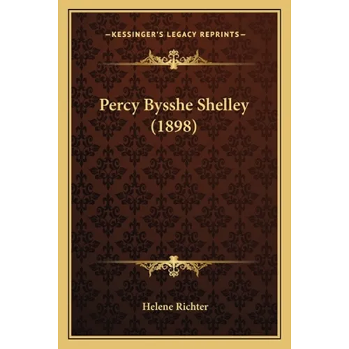 Percy Bysshe Shelley (1898)