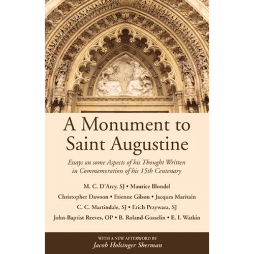 A Monument to Saint Augustine - Paperback