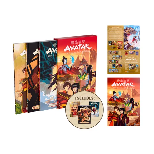 Avatar: The Last Airbender--Fire and Family Treasury Boxed Set - Paperback