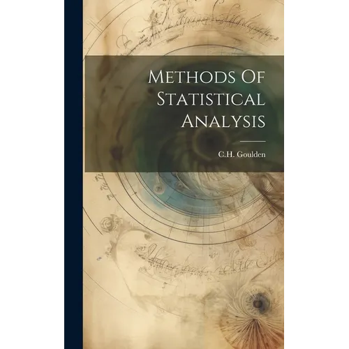 Methods Of Statistical Analysis - Hardcover