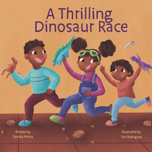A Thrilling Dinosaur Race - Paperback