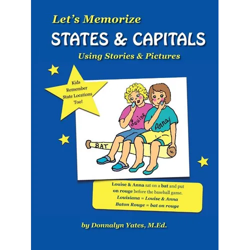 Let's Memorize States & Capitals Using Pictures & Stories - Paperback