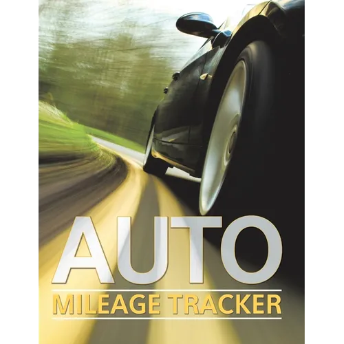 Auto Mileage Tracker - Paperback