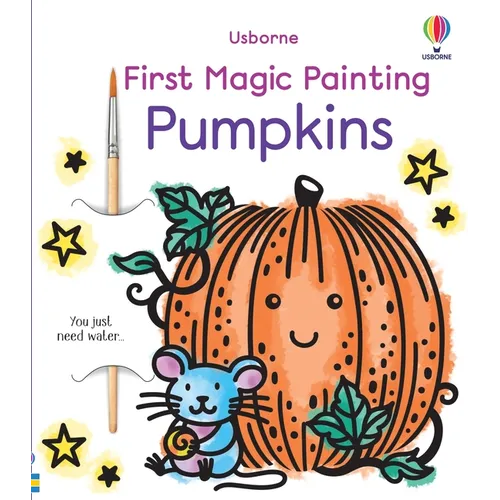 First Magic Painting Pumpkins - Paperback