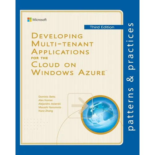 Developing Multi-tenant Applications for the Cloud on Windows Azure - Paperback