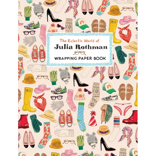 The Eclectic World of Julia Rothman Wrapping Paper Book - Paperback