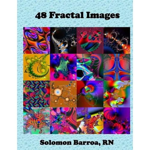 48 Fractal Images - Paperback