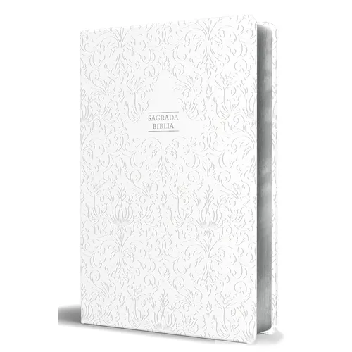 Biblia Catã3lica En Español. Boda, Bautizo, Primera Comuniã3n, Confirmaciã3n Y Cumpleaños. Caja Blanca Regalo / Catholic Bible. Spanish-Language, Leat - Bonded Leather