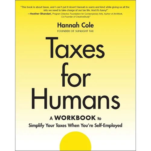 Taxes for Humans Workbook - Paperback