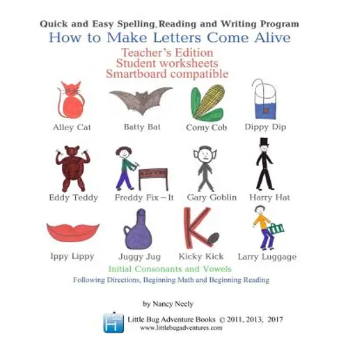How to Make Letters Come Alive Full Color Version - Paperback