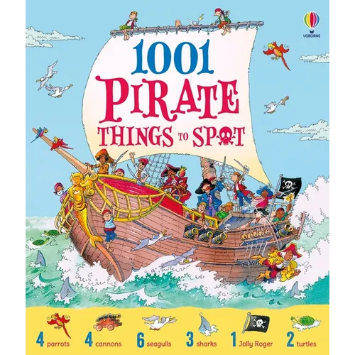 1001 Pirate Things to Spot - Hardcover