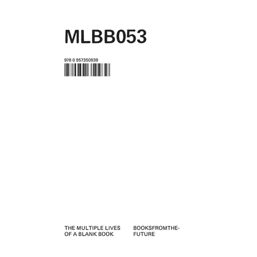 The Multiple Lives of a Blank Book - Paperback