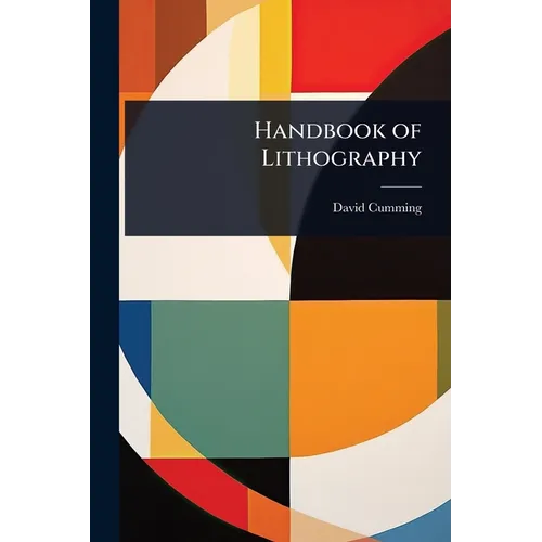 Handbook of Lithography - Paperback
