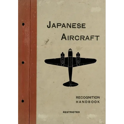 Japanese Aircraft: Recognition Handbook 1944 for East Indies and British Pacific Fleets - Paperback
