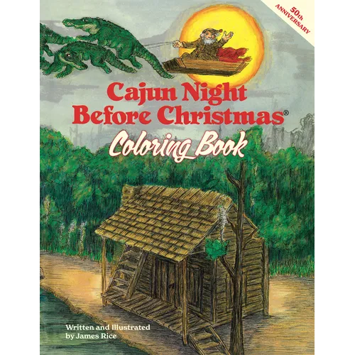 Cajun Night Before Christmas(r) Coloring Book - Paperback