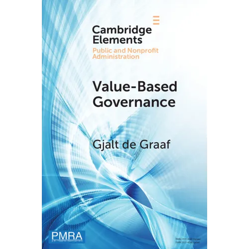 Value-Based Governance - Paperback