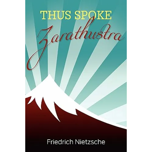 Thus Spoke Zarathustra - Paperback