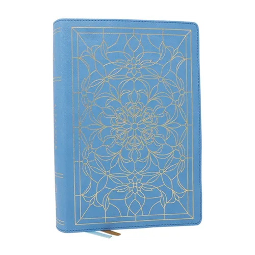 Alexander MacLaren Study Bible: Encouragement and Insights for a Christ-Centered Life (Nkjv, Blue Leathersoft, Comfort Print) - Imitation Leather