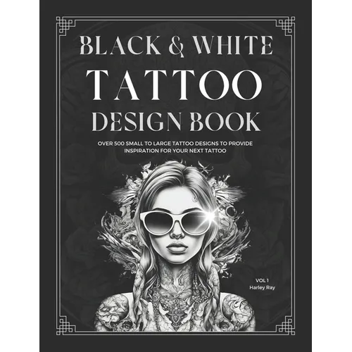Black and White Tattoo Design Book