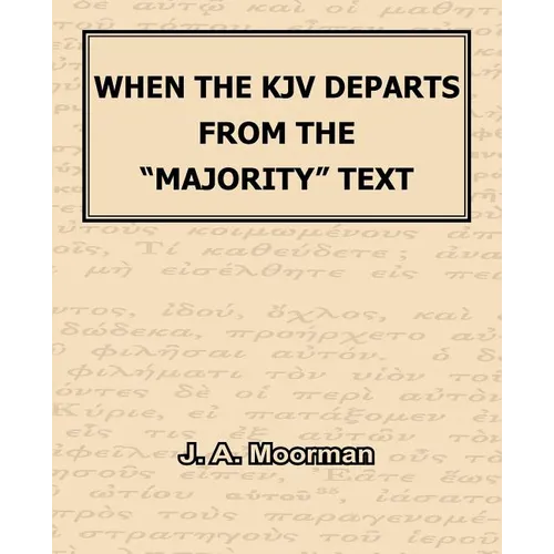 When The KJV Departs From The 