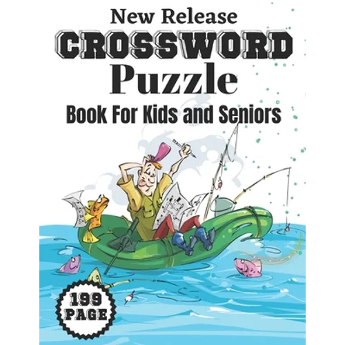 New Crossword Puzzle Book For Kids And Seniors: With Solution Crossword Puzzle - Paperback