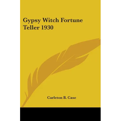 Gypsy Witch Fortune Teller 1930 - Paperback