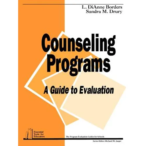 Counseling Programs: A Guide to Evaluation - Paperback
