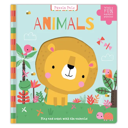Puzzle Pals: Animals: Play and Count with the Animals! - Board Book