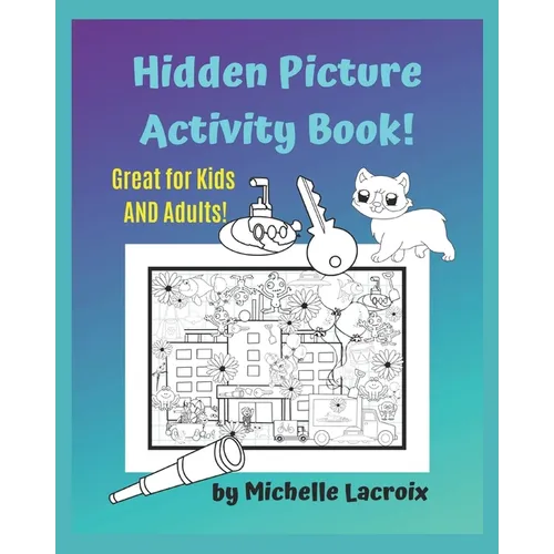 Hidden Picture Activity Book - Paperback