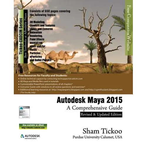 Autodesk Maya 2015: A Comprehensive Guide - Paperback