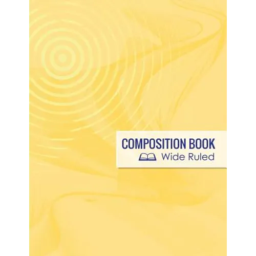Composition Book, Wide Ruled - Paperback