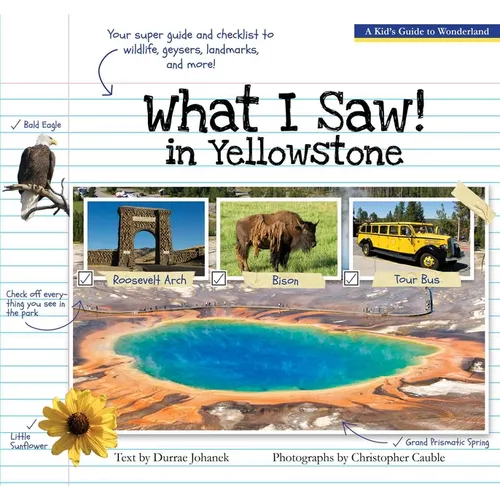 What I Saw in Yellowstone: A Kid's Guide to the National Park - Paperback