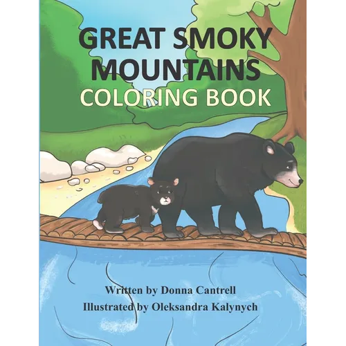 Great Smoky Mountains Coloring Book - Paperback