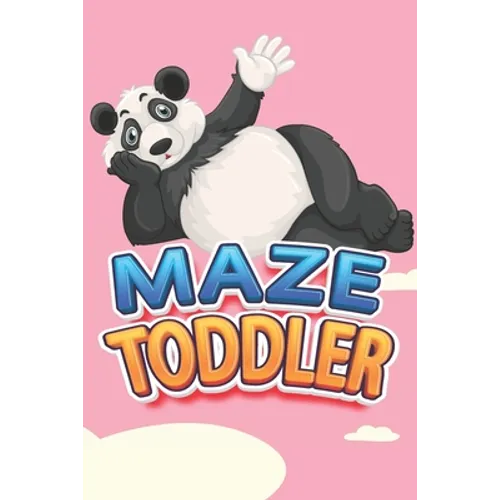 Maze Toddler: 100 Mazes -challenging maze puzzle activity book - Paperback