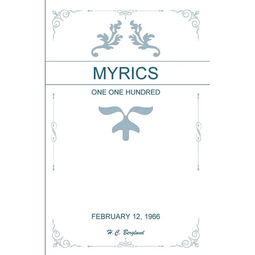 Myrics: One One Hundred - Paperback