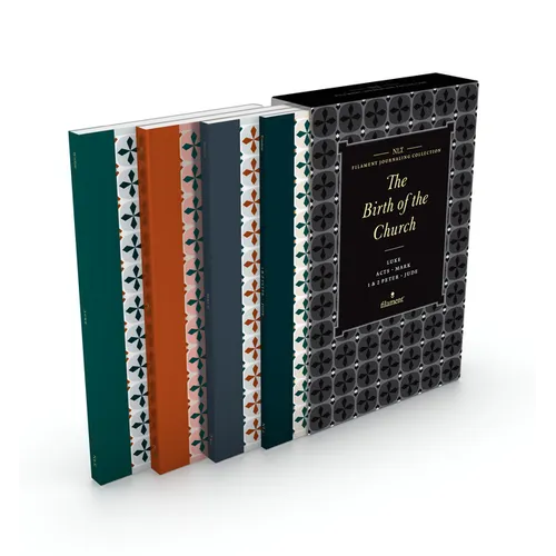 NLT Filament Journaling Collection: The Birth of the Church Set; Luke, Acts, Mark, 1 & 2 Peter, and Jude (Boxed Set) - Hardcover