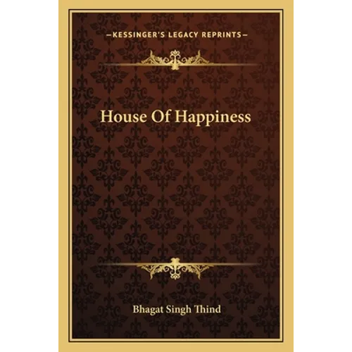 House Of Happiness - Paperback
