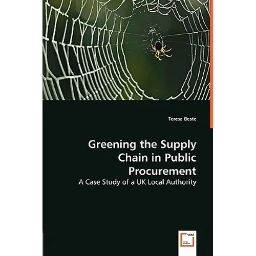 Greening the Supply Chain in Public Procurement - Paperback