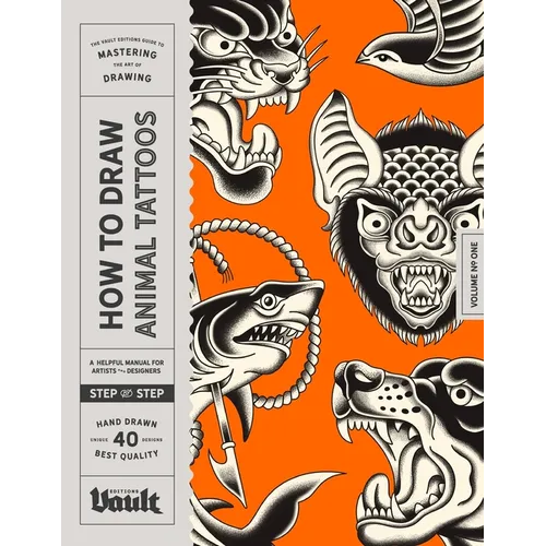 How to Draw Animal Tattoos - Paperback