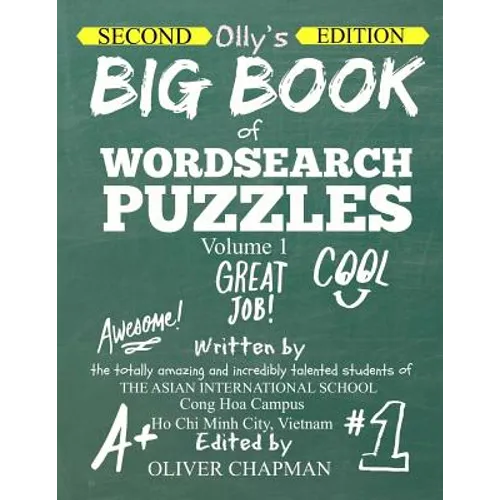 OLLY'S BIG BOOK OF WORDSEARCH PUZZLES - Volume 1 Second Edition - Paperback