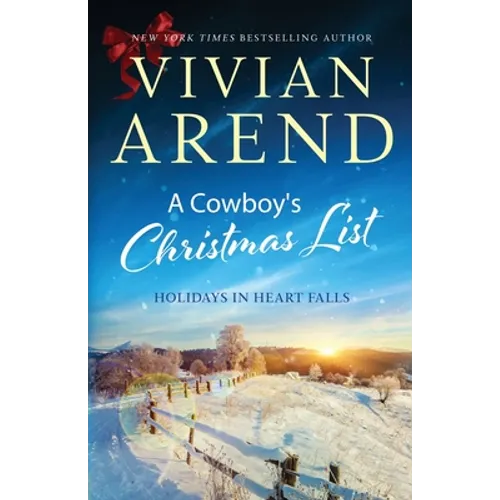 A Cowboy's Christmas List - Paperback