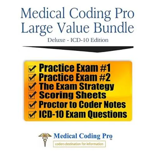 Medical Coding Pro Large Value Bundle Deluxe ICD-10 Edition - Paperback