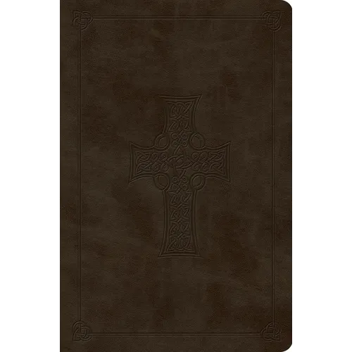 ESV Value Compact Bible (Trutone, Olive, Celtic Cross Design)