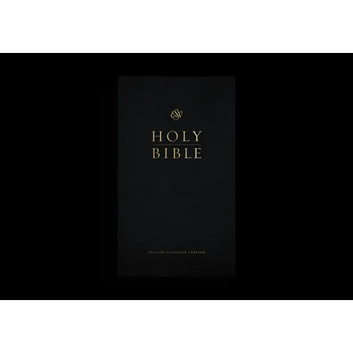 ESV Church Bible, Red Letter (Hardcover, Black) - Hardcover
